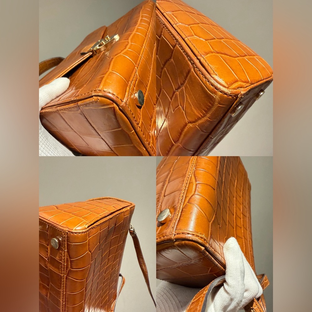 Aspinal of London Large Mayfair in Tan Leather - Picture 13 of 15